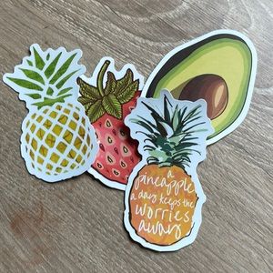 fruit sticker pack